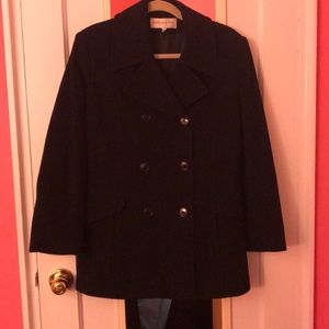 Double Breasted Wool Coat